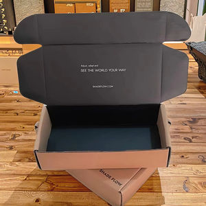 Des boîtes <span class=keywords><strong>aux</strong></span> <span class=keywords><strong>lettres</strong></span> en carton dur imprimé <span class=keywords><strong>double</strong></span> <span class=keywords><strong>face</strong></span> personnalisées en matériaux recyclables sont utilisées pour le transport logistique - Product Image 6