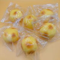 Balle anti-stress pomme de terre à retour lent remplie de liquide et cadeaux promotionnels classiques ronds et moelleux
