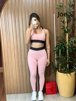 Nuevo Conjunto de 8 Estilos de Ropa Deportiva Transpirable para Mujer, Conjuntos Deportivos Alibaba, Conjunto de Jogging para Mujer, Pantalones Cortos de Yoga Aloe para Mujer