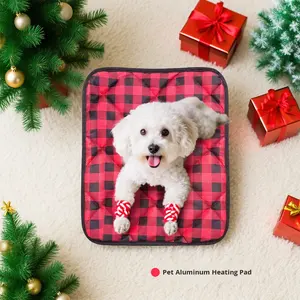 Nouveau noël hiver <span class=keywords><strong>coussin</strong></span> pour animaux de compagnie tapis de chenil pour animaux de compagnie auto-chauffant chauffage chaud thermostatique stockage de chaleur chats et chiens <span class=keywords><strong>coussin</strong></span> - Product Image 1