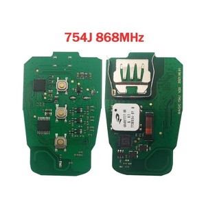 Chiave Auto Intelligente Magic Keyless Go 754J, Telecomando per Auto A4 A5 A6L A7 A8 Q5 VW PHIDEON 315/433/868Mhz con Chip 29A1 - Product Image 5