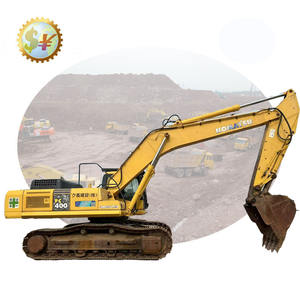 Utilisé pour l'excavatrice sur chenilles PC400-7 de 40 tonnes, équipement lourd avec peinture d'origine, moteur, boîte de vitesses et composants PLC du Japon - Product Image 1