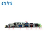 Carte intégrée sans ventilateur de 3.5 pouces prenant en charge le processeur Intel Bay Trail Celeron N2840 DDR3L 8 Go de mémoire + 128 Go MSATA SSD Wifi & BT Win 10