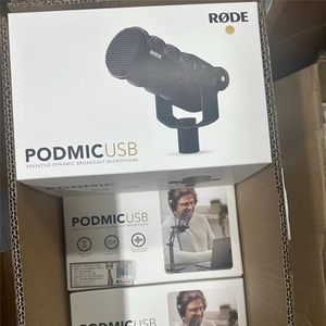 Microphone dynamique double connexion USB <span class=keywords><strong>RODE</strong></span> PodMic avec sortie casque intégrée, contrôle du volume et surveillance à latence nulle - Product Image 5