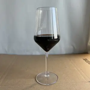 Небьющиеся стальные бокалы оптом под заказ 16 унций пластиковые бокалы для красного вина для ежедневного использования