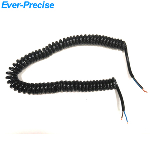 <span class=keywords><strong>Cable</strong></span> Espiral para Intercomunicador, <span class=keywords><strong>Cable</strong></span> Espiral de 4 Núcleos, <span class=keywords><strong>Cable</strong></span> en Espiral, <span class=keywords><strong>Cable</strong></span> de Resorte - Product Image 3