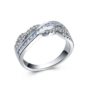 Minimalist Ring For Women Sparkling Stone Simple Elegant Fashion Finger Jewelry <b>Gift</b> - Product Image 1