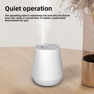 New Metal Desktop Aromatherapy Machine 0.5L Capacity Two-Fluid Pure Essential <b>Oil</b> <b>Diffuser</b> Timing Function Easy Replace Car - Product Image 5