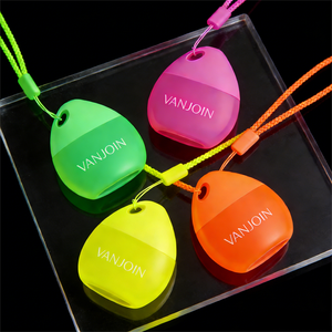 Envases Cosméticos de Plástico Personalizados al por Mayor, Envase de Protector Solar en Forma de Huevo de 50 ml, Envase de Base de Maquillaje con Cuerda para Colgar - Product Image 5