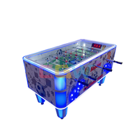 BON PROFIT Jeu de Battle Soccer d'intérieur Table de baby-foot à pièces Arcade Soccer Table Game Amusement Machine
