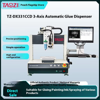 Robot distributeur visuel de bureau Peach à trois axes avec assistance CCD pour le positionnement programmable, 220V, garantie 1 an