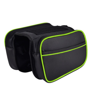 Nouvelle sacoche de guidon et de <span class=keywords><strong>selle</strong></span> pour <span class=keywords><strong>VTT</strong></span> en PU, grande capacité, étanche, pour téléphone portable, équipement de cyclisme - Product Image 6