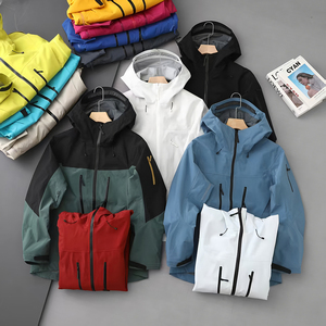 <span class=keywords><strong>Veste</strong></span> Coupe-Vent Hardshell Extérieur Imperméable Professionnelle pour Hommes et Femmes, Motif Imprimé Grande Taille pour Alpinisme et Ski - Product Image 6