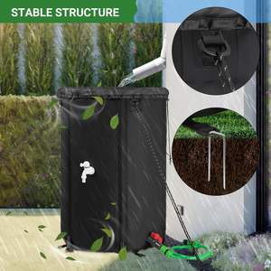 TAK fabbrica vendita 100-1000 litri pieghevole pioggia contenitori serbatoio acqua raccolta portatile barile pioggia pieghevole - Product Image 6