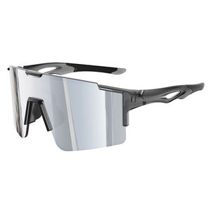 男性用アンブレイカブル軽量TR90ランニングバイクサングラスカスタムUV400保護ピックルボールサイクリンググラス - Product Image 2