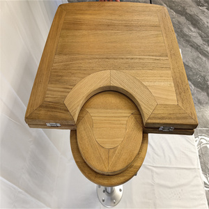 <span class=keywords><strong>Plateau</strong></span> de <span class=keywords><strong>table</strong></span> pliant en <span class=keywords><strong>teck</strong></span> 570/900x500mm,22.4/35.4x19.7 pouces Plain Marine Yacht RV Caravan TC5090 - Product Image 5