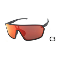 Lunettes de soleil sportives légères OEM ODM avec monture TR90, verres haute définition, pour VTT et cyclisme, personnalisables pour équipes