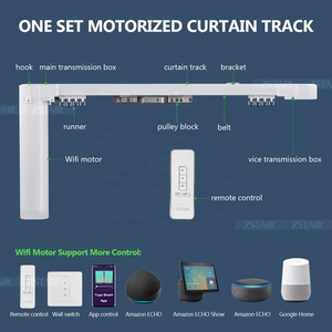 Nhà thông minh cơ giới hệ thống Rèm tuya tự động điện điều khiển từ xa Rèm cho nhà rèm tự động - Product Image 5