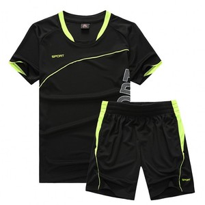 Seragam Sepak Bola Grosir 100% Poliester Bernapas Maillot De Foot Kaos Sepak Bola untuk Pria - Product Image 4