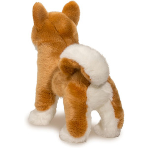 2045 venta al por mayor respetuoso con el medio ambiente cachorro Akita Animal de peluche detalle realista personalizado disquete Animal de peluche Akita juguetes de peluche para niños - Product Image 2