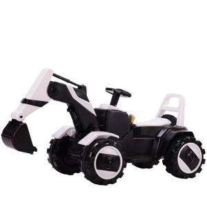 سيارة كهربائية كبيرة متعددة الوظائف للأطفال من <span class=keywords><strong>2</strong></span> إلى 4 سنوات ومن 5 إلى 7 سنوات مع بطارية 6 فولت وهيكل بلاستيكي وأضواء وموسيقى - Product Image 4