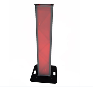 Totem en treillis blanc F34 Totem en treillis double face pour événements promotionnels - Product Image 4