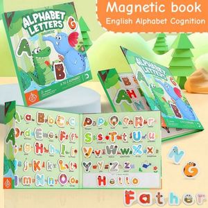 Juego Educativo Magnético Interactivo del Alfabeto Inglés ABC para el Aprendizaje Temprano de Letras, para Niños de 5 a 7 Años, Material de Papel - Product Image 1