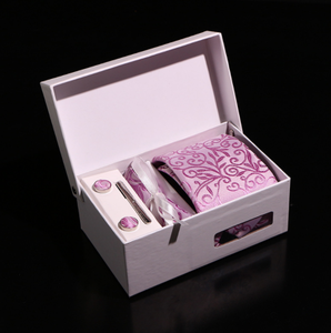 Cravate de haute qualité pour homme en soie jacquard 100% avec logo brodé, cravate de luxe italienne - Product Image 2