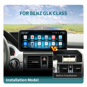 Roadnavi 12.3 "Android 13 đài phát thanh xe hơi không dây Carplay GPS NAVI cho Mercedes-Benz Glk x204 2008-2015 - Product Image 2