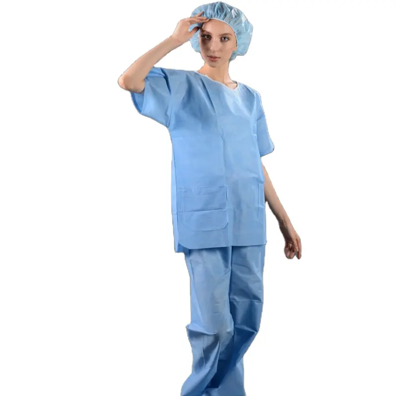 Neue modische medizinische Einweg-Peeling-/Peeling anzug-/Krankenschwester-Krankenhaus uniform