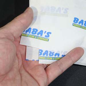 Custom Logo Printed Greaseproof Deli <b>Paper</b> Sheets Food Grade <b>Wrapping</b> <b>Paper</b> for Sandwich Burger Restaurant Packaging - Product Image 3