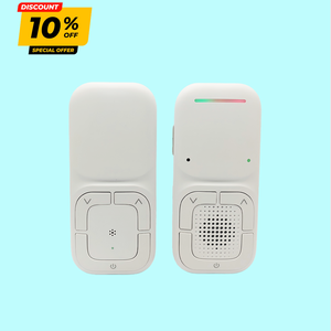 Sistema de Monitorización de Audio Digital para Bebés con Transmisión de Larga Distancia de 300 Metros, Seguro y Sin Interferencias, con Clip para Cinturón y Gancho para Colgar - Product Image 1