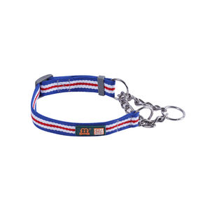 MIDEPET Logo personnalisé OEM Martinger grand collier de chien de compagnie élargissement anneaux en métal sécurité colliers de dressage de chien durables - Product Image 1
