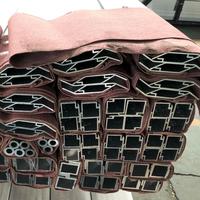 Profils en aluminium de haute qualité de la série 6000 pour fenêtres et portes avec services de pliage, de découpe et de soudage pour la décoration