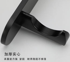 Crochets muraux adhésifs simples personnalisés pour cuisine, design métallique flexible, durables et modernes pour une organisation efficace des outils - Product Image 3