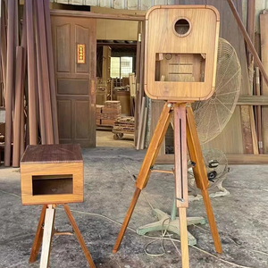 Cabina Fotografica Vintage Retrò in Legno JLJ per Matrimoni e Feste con Molteplici <span class=keywords><strong>Layout</strong></span> di Pagine a Scelta - Product Image 1