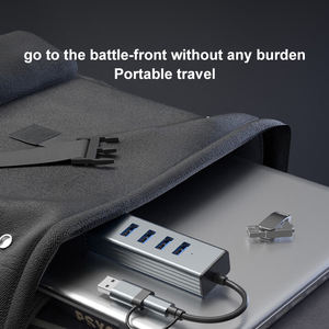 Station d'accueil Justlink <span class=keywords><strong>4</strong></span> en 2 multi-fonction 3.2 HUB Hub prend en charge la Transmission de données de vitesse pour accessoires informatiques ordinateur portable PC - Product Image 4