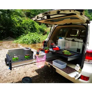 Shendun Car Camping Drawer stufa SUV traveling drawer pickup sistema di cassetti di stoccaggio veicolo