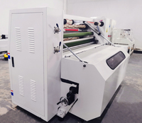 Machine de découpe et de transformation automatique de rouleaux géants de ruban adhésif BOPP JCD, 1350 mm, contrôle PLC, servomoteur, vitesse élevée 180 m/min