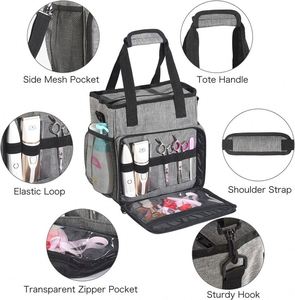 Sac de rangement pour toilettage d'animaux de compagnie, sac de transport pour outils de toilettage pour chiens, sac à bandoulière réglable pour kit de toilettage pour chiens, pour les toiletteurs d'animaux de compagnie - Product Image 2