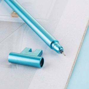 Bolígrafo de Gel Neutral Creativo con Punta de Aguja de 0.5mm, Recarga de Tinta Negra, Logotipo Personalizado, Material de Escritura para Aprender a Escribir - Product Image 5