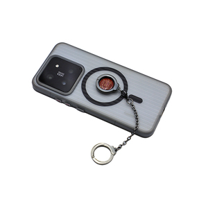 Anillo de agarre para teléfono con diseño de esposas metálicas personalizadas y cadena, tipo funda con bucle para dedo - Product Image 1