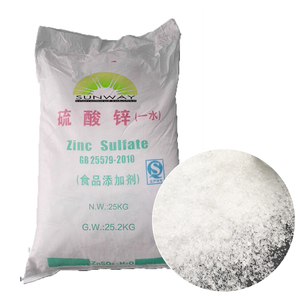 Sulfate de Zinc approvisionnement d'usine de haute pureté 98% Min <span class=keywords><strong>Znso4</strong></span> 7H2O Monohydrate 7446-20-0 sulfate de Zinc - Product Image 1