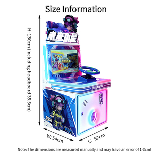 Macchina da gioco per bambini a basso costo futura piccola stella divertente e giochi interattivi a gettoni per il gioco genitore-bambino - Product Image 5