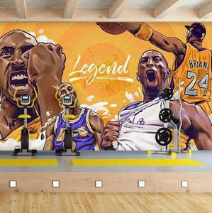 Basket-ball fitness <span class=keywords><strong>papier</strong></span> <span class=keywords><strong>peint</strong></span> peler et coller murale photos mur art - Product Image 4