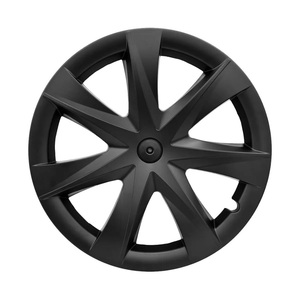 <span class=keywords><strong>Enjoliveurs</strong></span> de roue personnalisés en ABS noir brillant à 7 branches, 19 pouces, pour Tesla Model Y 2019-2024, style sport OEM ODM, installation par clips. - Product Image 3