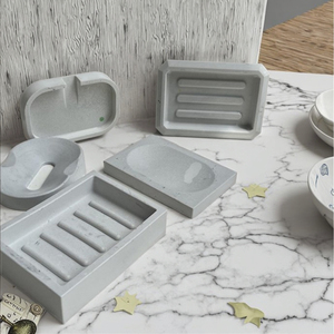 H25212 7 Phong Cách Đa-Hình Dạng Khay Xà Phòng Hộp Thoát Silicone Khuôn Tự Làm Phòng Tắm Hộp Xà Phòng Thạch Cao Nhựa Bê Tông Khuôn - Product Image 1