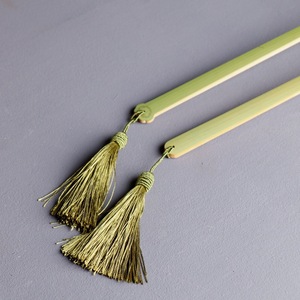 Bamboo Back Scratchers Green Rake And Cloud Shape Handmade Traditional Chinese Style Souvenir Stick - Product Image 3