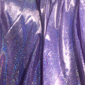 Tissu tricoté élastique au laser coloré, Costumes de performance d'estampage à chaud brillants, vêtements de mariage, Tissu de fond <span class=keywords><strong>Radium</strong></span> Magique - Product Image 2