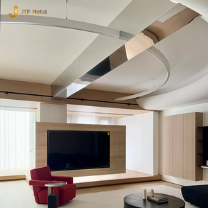 Revêtement décoratif en acier inoxydable 304 J451 de 1 mm pour plafond de hall d'hôtel et design intérieur - Product Image 5